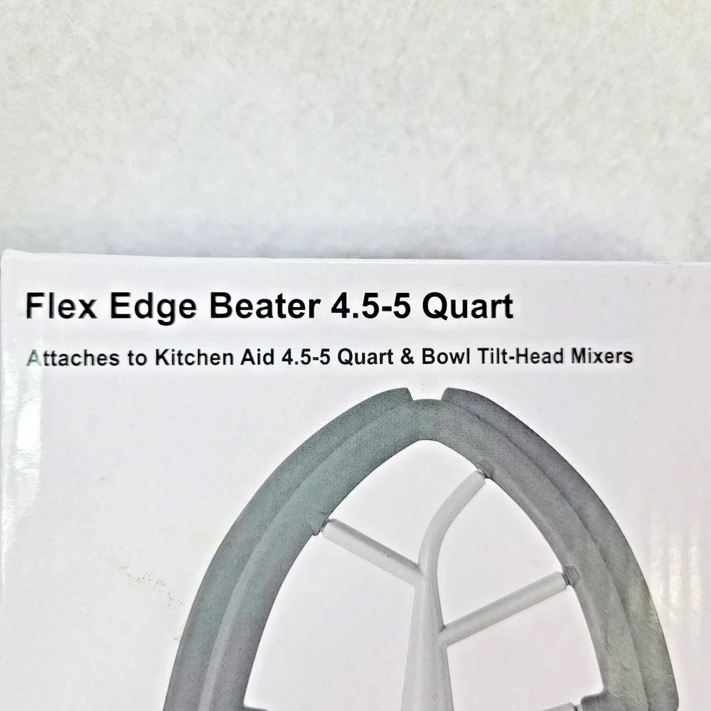 Flex Edge Beater for KitchenAid Tilt-Head Stand Mixer 4.5-5Quart New